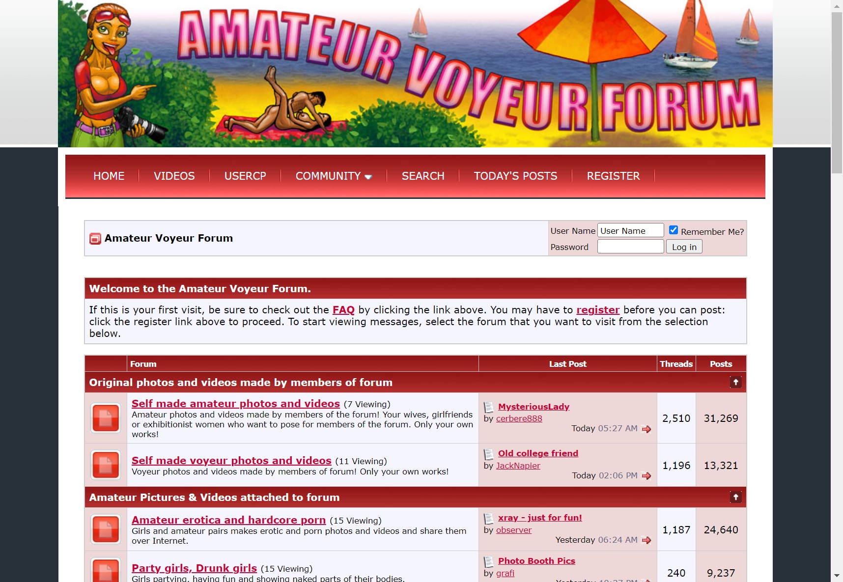 AmateurVoyeurForum