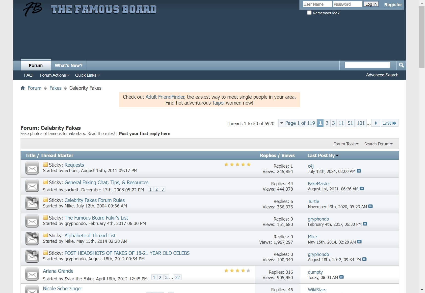 FamousBoard